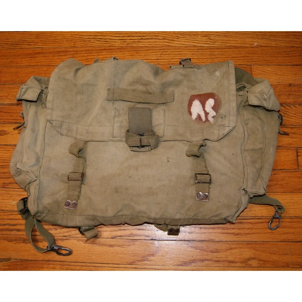 Original Desert Storm / OIF Iraq Bringback - Iraqi Unit Marked P58 Field Bag